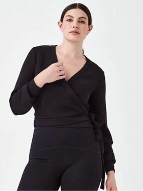 SPANX Air Essential Ballet Wrap Black